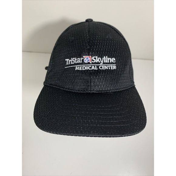 Tristar Skyline Medical Center Nashville Leather Strap Chef Works Baseball Hat - Picture 1 of 13